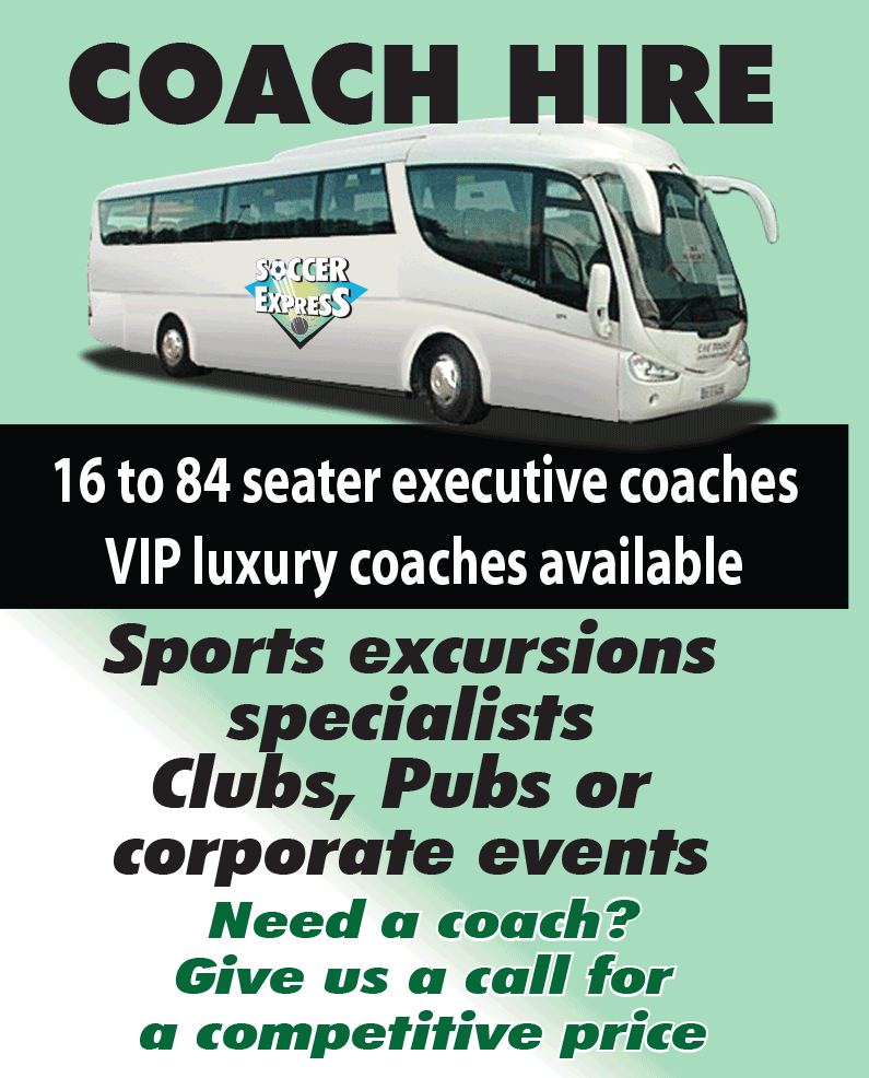 COACH HIRE. 16 to 84 seater coachesVIP luxury coaches available. Sports excursion specialists. Clubs, pubs or corporate events. Need a coach - give us a call for a competitive price.