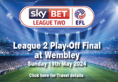 SkyBet League 1. League 2 Play-off Final at Wembley Stadium Sunday 19th May2024